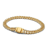 Shannelise | Růžový Kubánský Náramek 18k Zlato