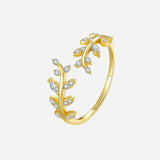 Kaelirisse | Zirkon Prsten 18K Zlato
