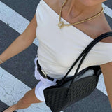 Lila | Taška Tote Woven a Napra
