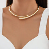 Niebo | Otevřený Kapkový Choker Náhrdelník