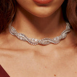 Willa | Spirálový Choker Náhrdelník