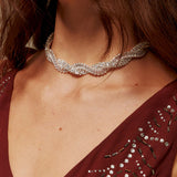 Willa | Spirálový Choker Náhrdelník