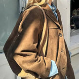 FIORA - Semišový blazer