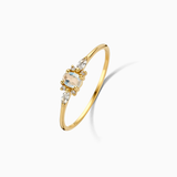 Lioravelle | Prsten s Fialovým Diamantem v 18k Zlatu