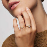 Lioravelle | Prsten s Fialovým Diamantem v 18k Zlatu
