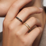 Velerianne | Pevný prsten 14k zlato