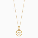 Rosalyette | Zodiakální Znamení Zlato 18k Náhrdelník