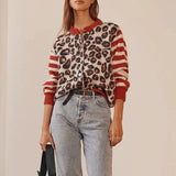 Chloé Hálóing s leopardím vzorem