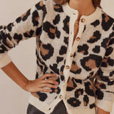 Chloé Hálóing s leopardím vzorem