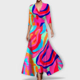 Alma - Elegantní dámské šaty s ramínkovým designem