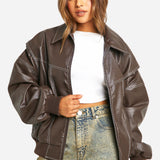 Isabella™ Klasický Bomber Kabát
