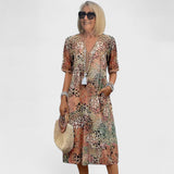 Colette - Vibrant midi šaty