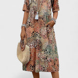 Colette - Vibrant midi šaty