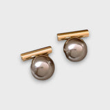 Velana – Architektonické náušnice s perlou