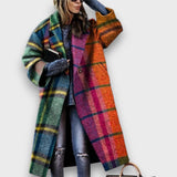 Fioren – Dlouhý oversize stylový kabát