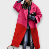 Fioren – Dlouhý oversize stylový kabát