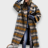 Fioren – Dlouhý oversize stylový kabát