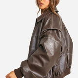 Isabella™ Klasický Bomber Kabát